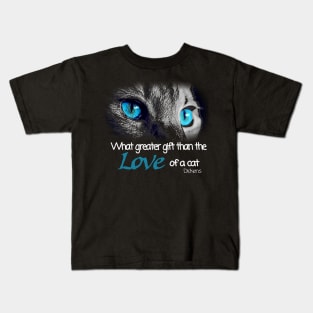 The Love of a Cat Kids T-Shirt